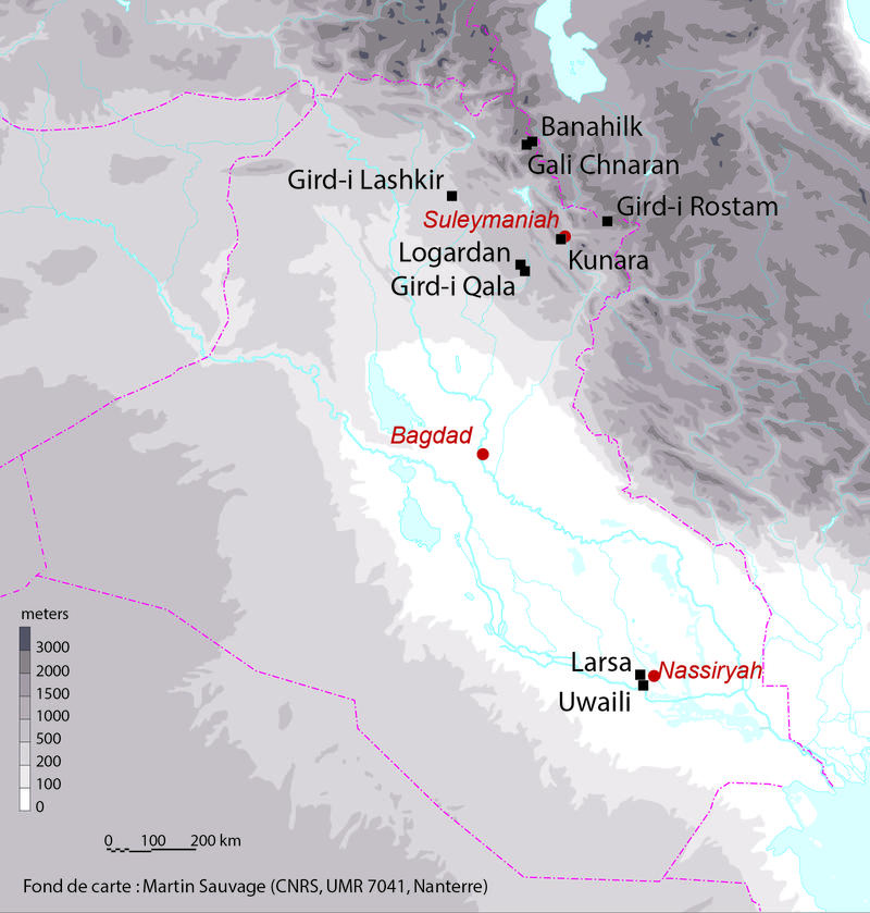 iraq map corpus